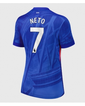Chelsea Pedro Neto #7 Maglia Gara Casa Repliche 2025-26 Donna Maniche Corte